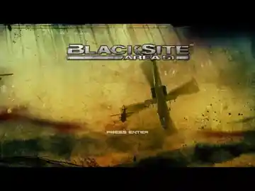 Blacksite - Area 51 (USA) (v1.10) (Disc) (Update) screen shot title